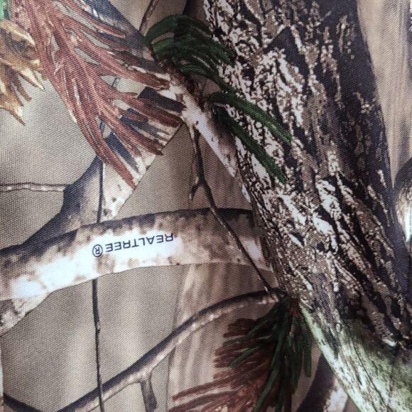 Under Armor Scent Control Soft Shell Fleece Lined Realtree Camo Hoodie Jacket XL - Picture 3 of 8